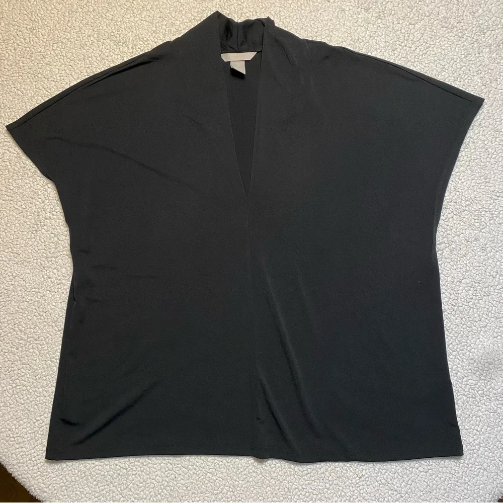 H&M Women’s Black V Neck Blouse - XL - Picture 1 of 4